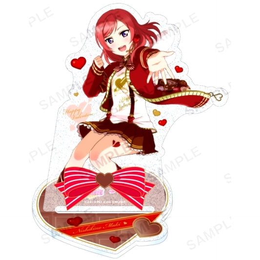 Maki Nishikino Muse Valentine Ver. Kirarin Acrylic Stand Love Live! School Idol Festival [USED]