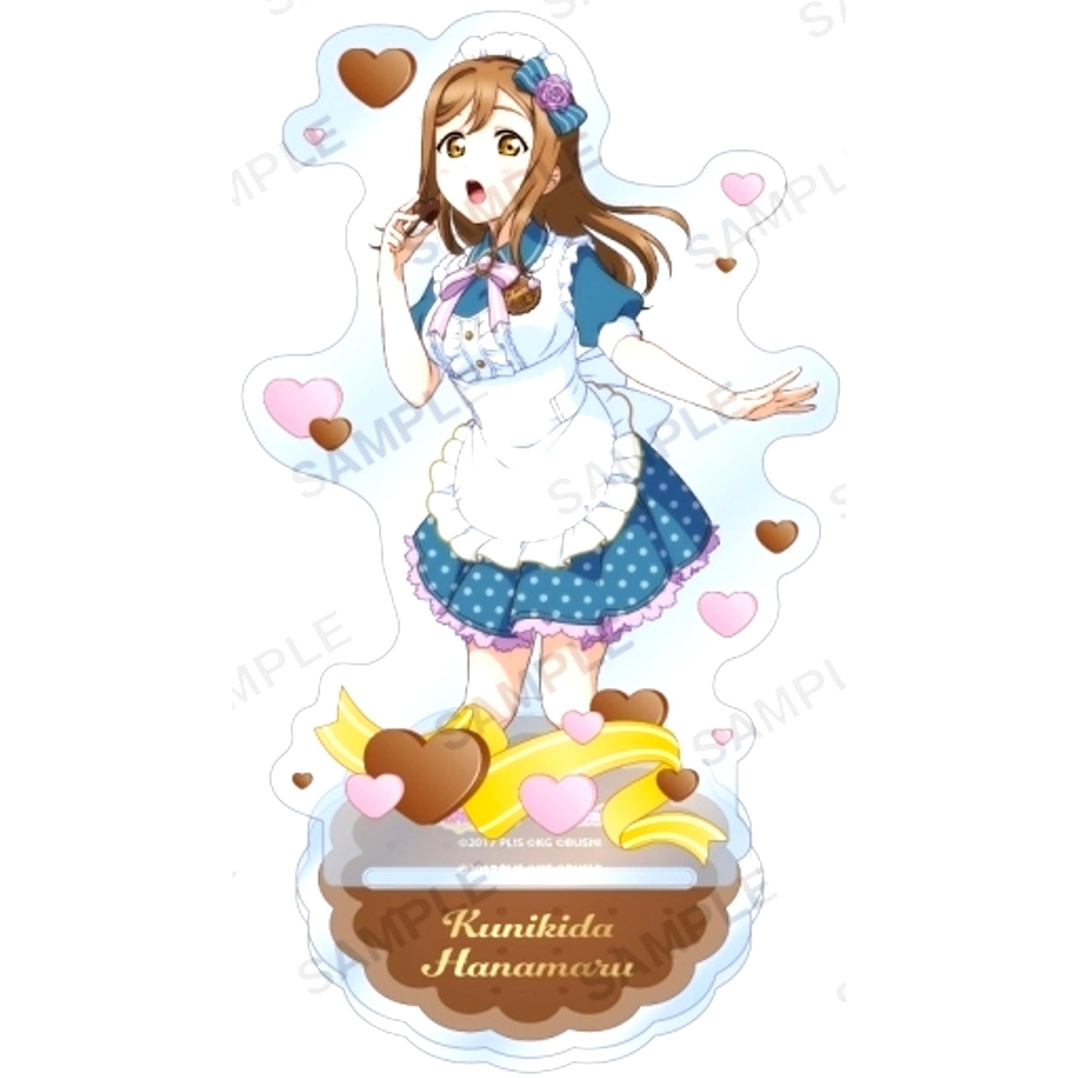 Hanamaru Kunikida Aqours Valentine Ver. Acrylic Stand Love Live! School Idol Festival [USED]