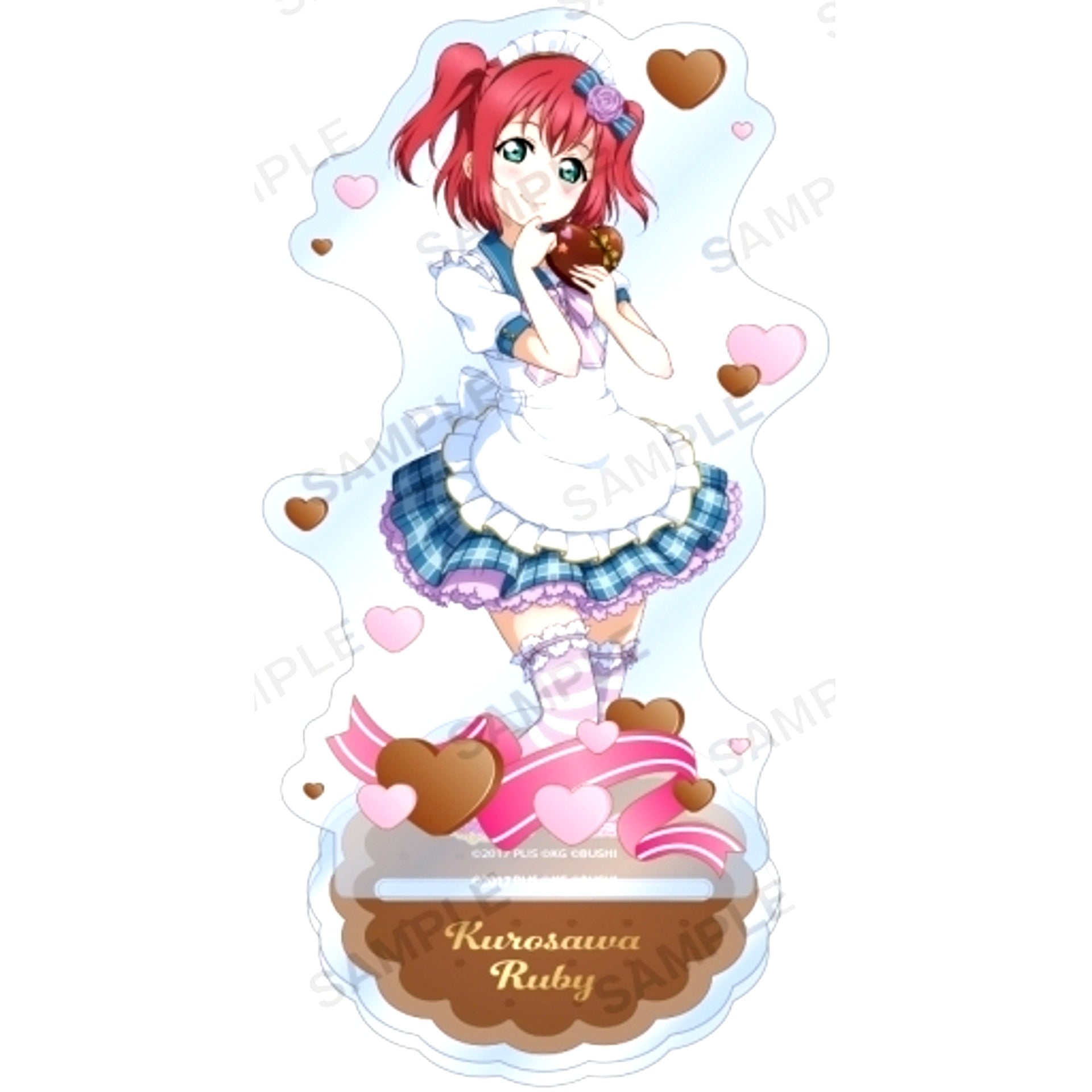 Ruby Kurosawa Aqours Valentine Ver. Love Live! School Idol Festival Acrylic Stand [USED]