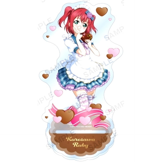 Ruby Kurosawa Aqours Valentine Ver. Love Live! School Idol Festival Acrylic Stand [USED]