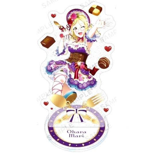 Mari Ohara Aqours Valentine Ver. Love Live! School Idol Festival Kirarin Acrylic Stand [USED]