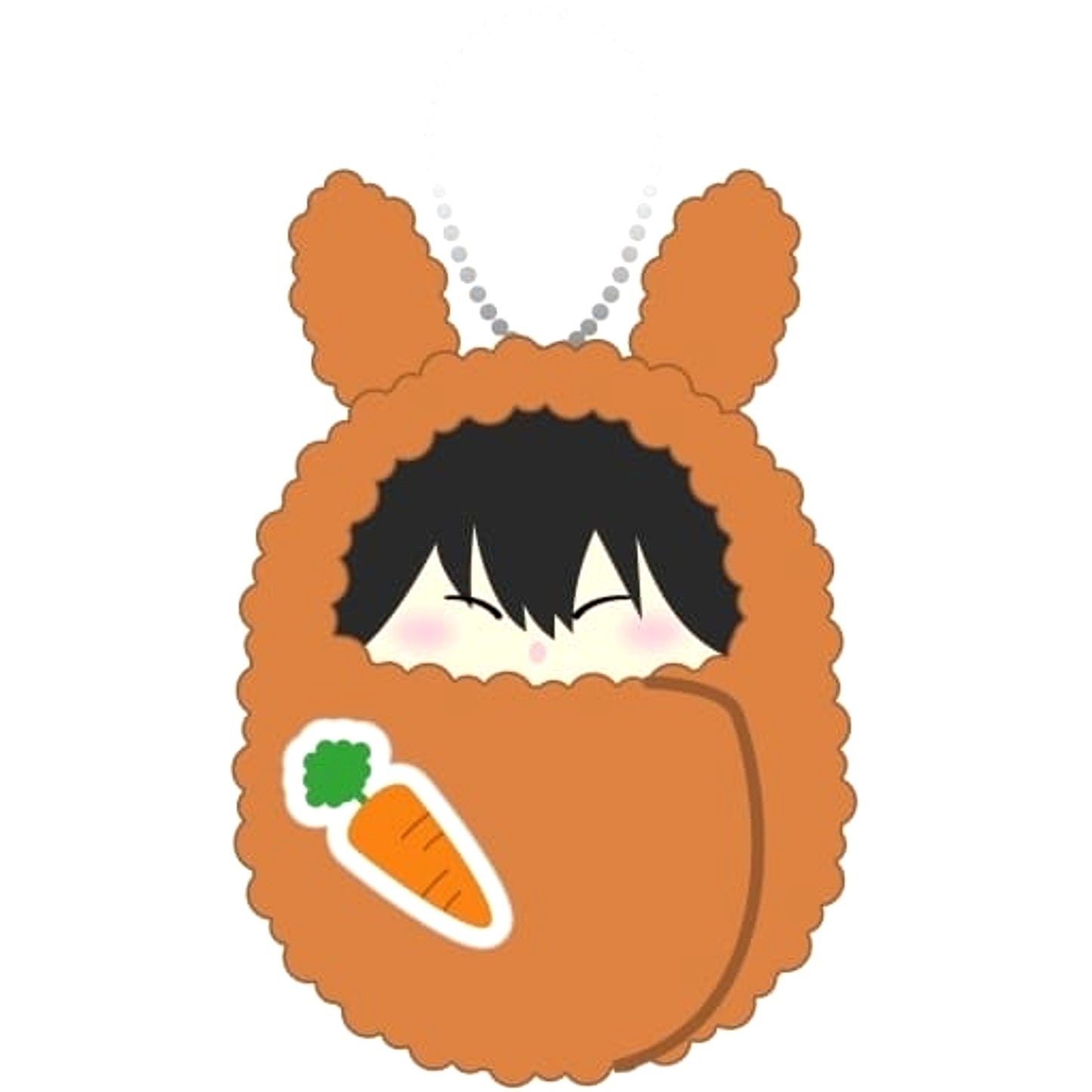Bungo Stray Dogs Ranpo Edogawa Kurumitapinui Vol.3 Rabbit Motif A Assortment Keychains [USED]