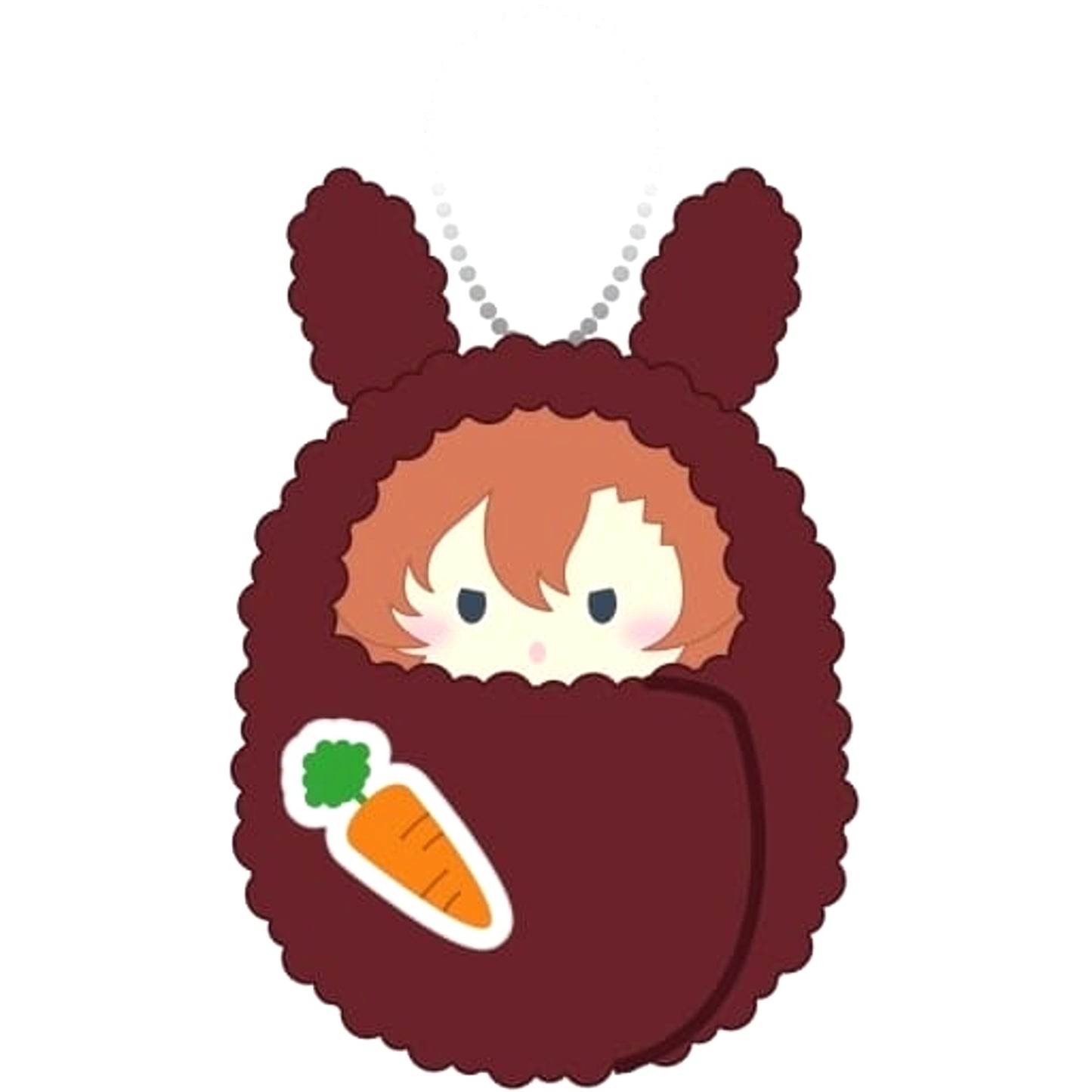Bungo Stray Dogs Chuya Nakahara Kurumitapinui Vol.3 Rabbit Motif B Assortment Keychains [USED]