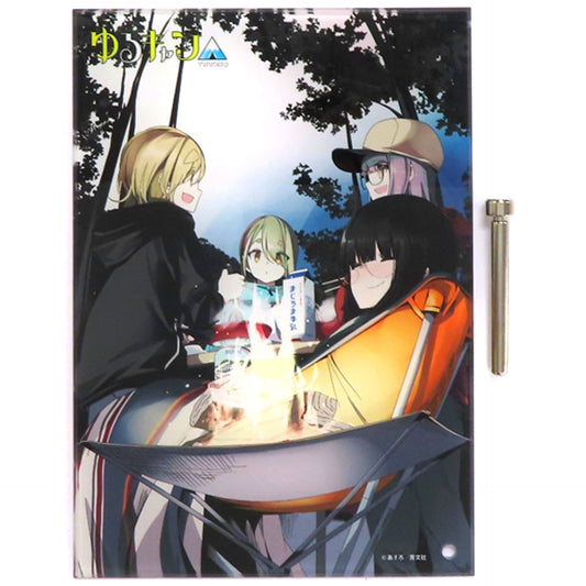 Group Original B6 Mini Acrylic Art Bonus Item for Comics Yuru Camp Vol. 15 Gamers Ltd Ed [USED]