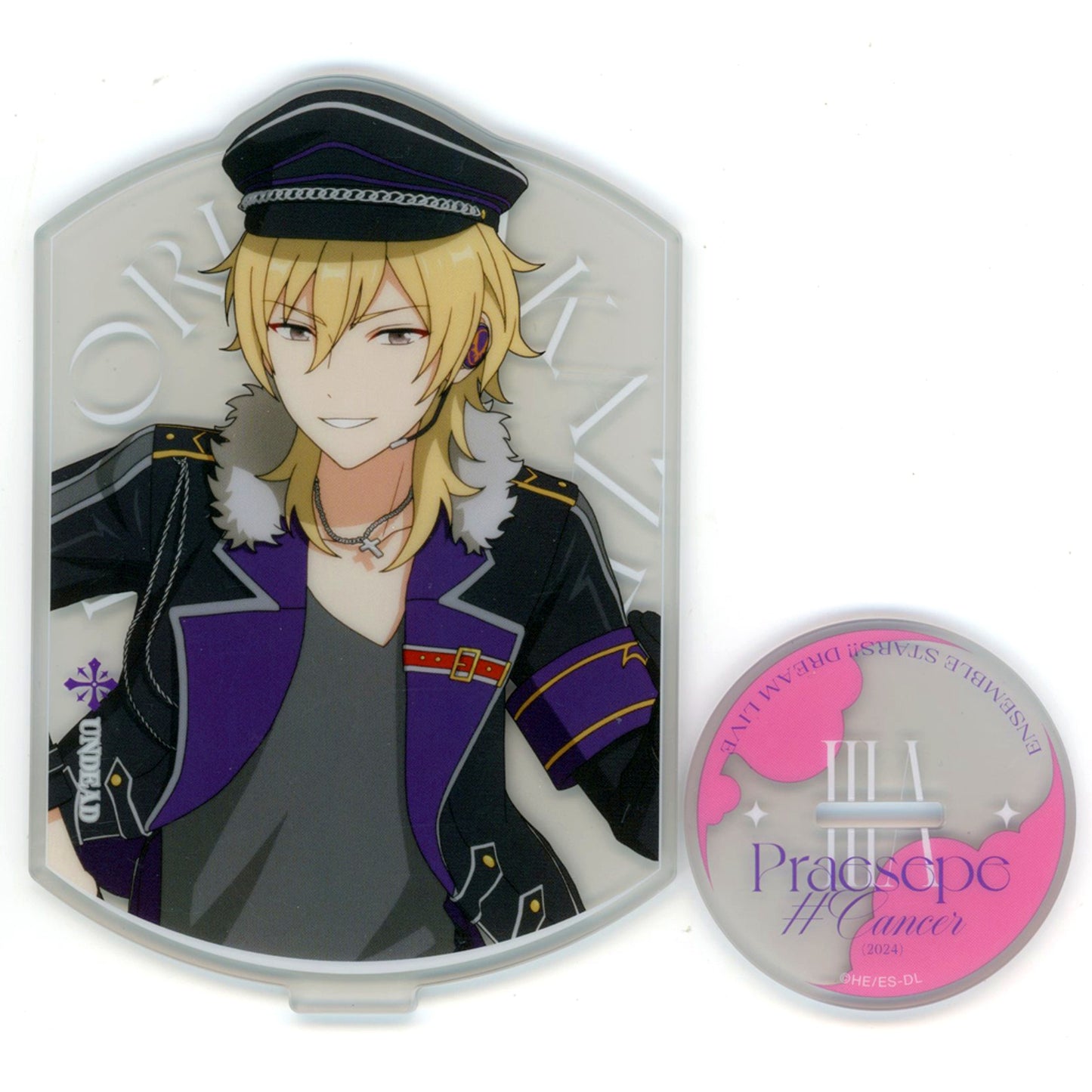 Kaoru Hakaze UNDEAD Ver. Praesepe Ensemble Stars!! DREAM LIVE -8th Tour Praesepe #Cancer- Acrylic Stand [USED]