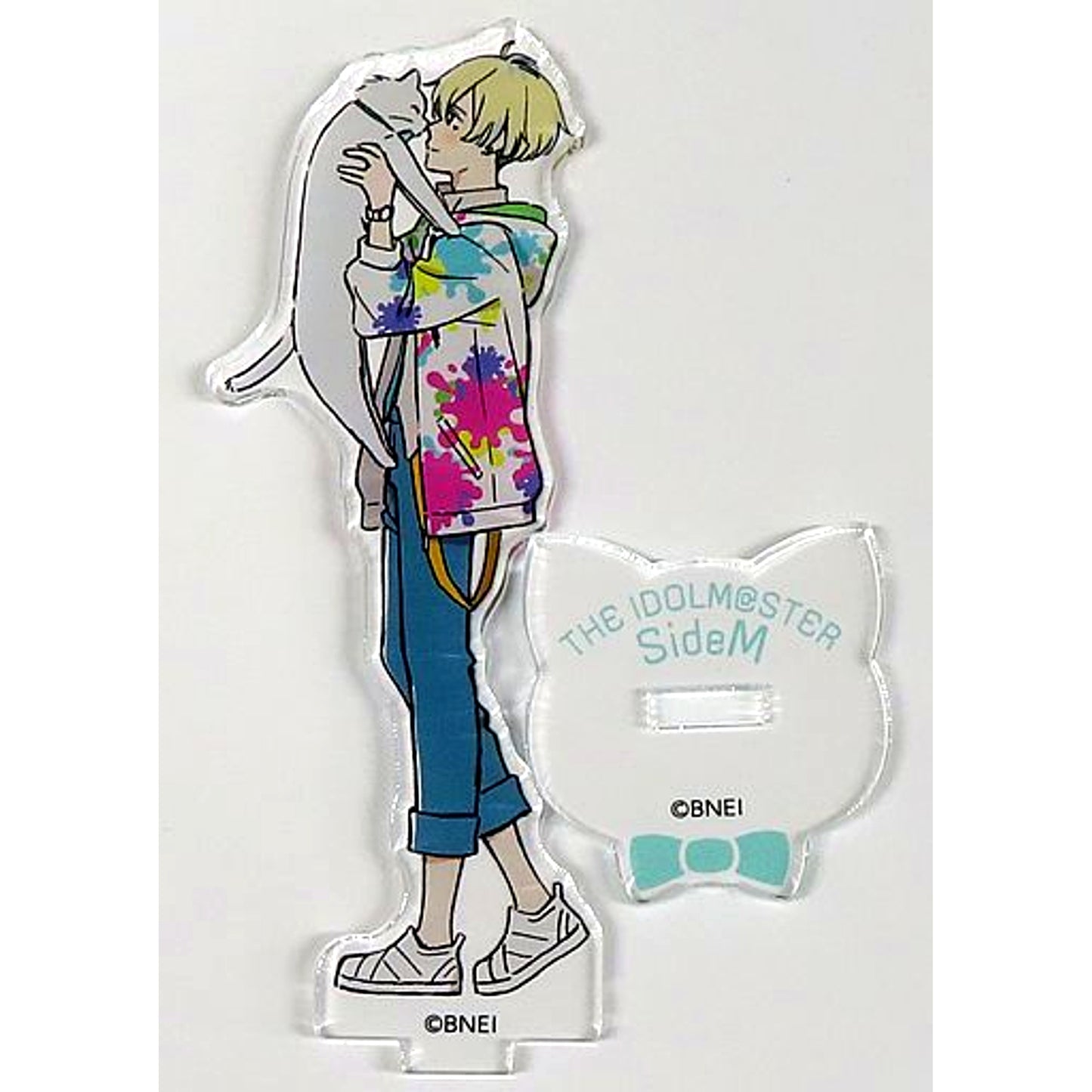 Momohito Hanazono THE IDOLM@STER SideM Acrylic Stand Illustration by Mebachi [USED]
