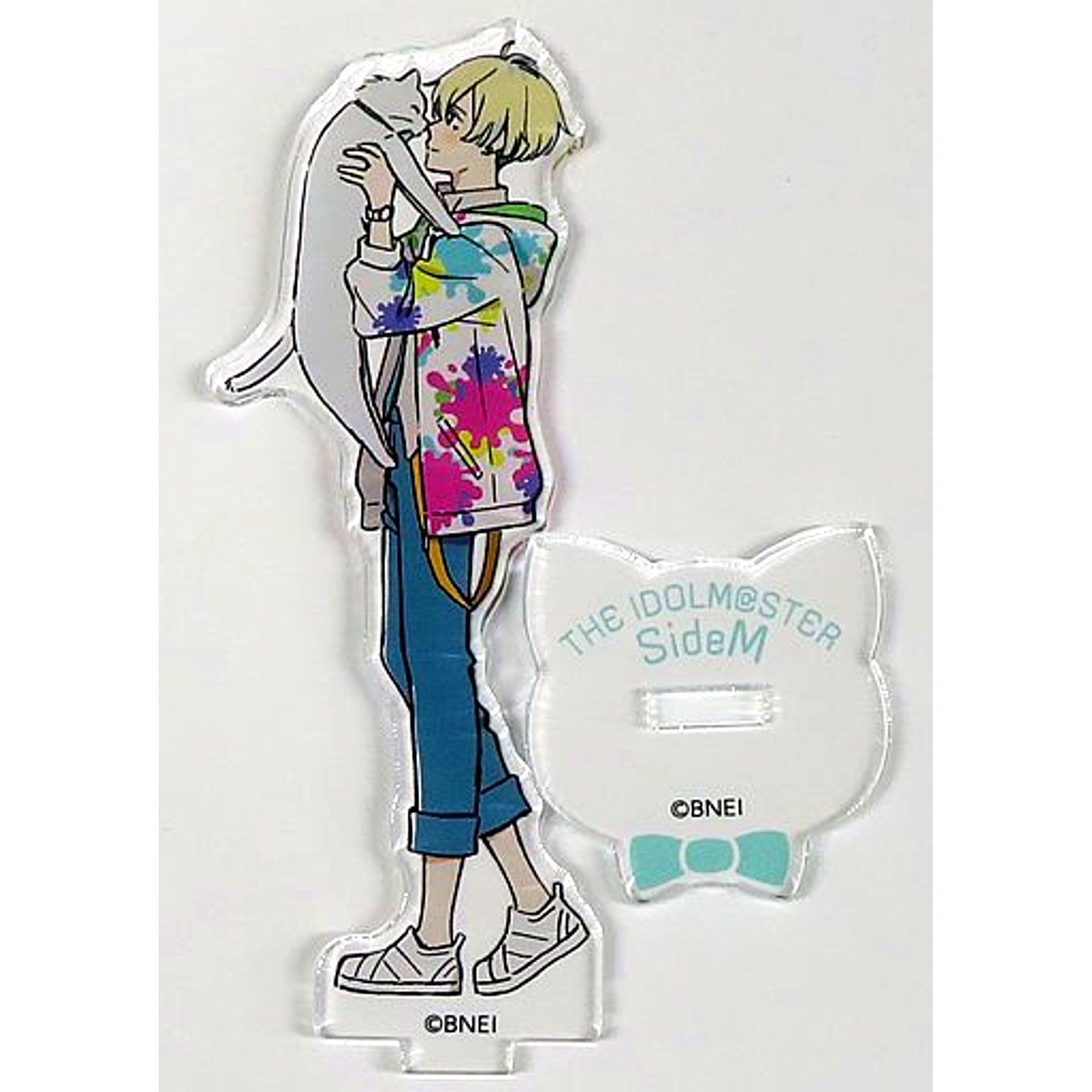 Momohito Hanazono THE IDOLM@STER SideM Acrylic Stand Illustration by Mebachi [USED]