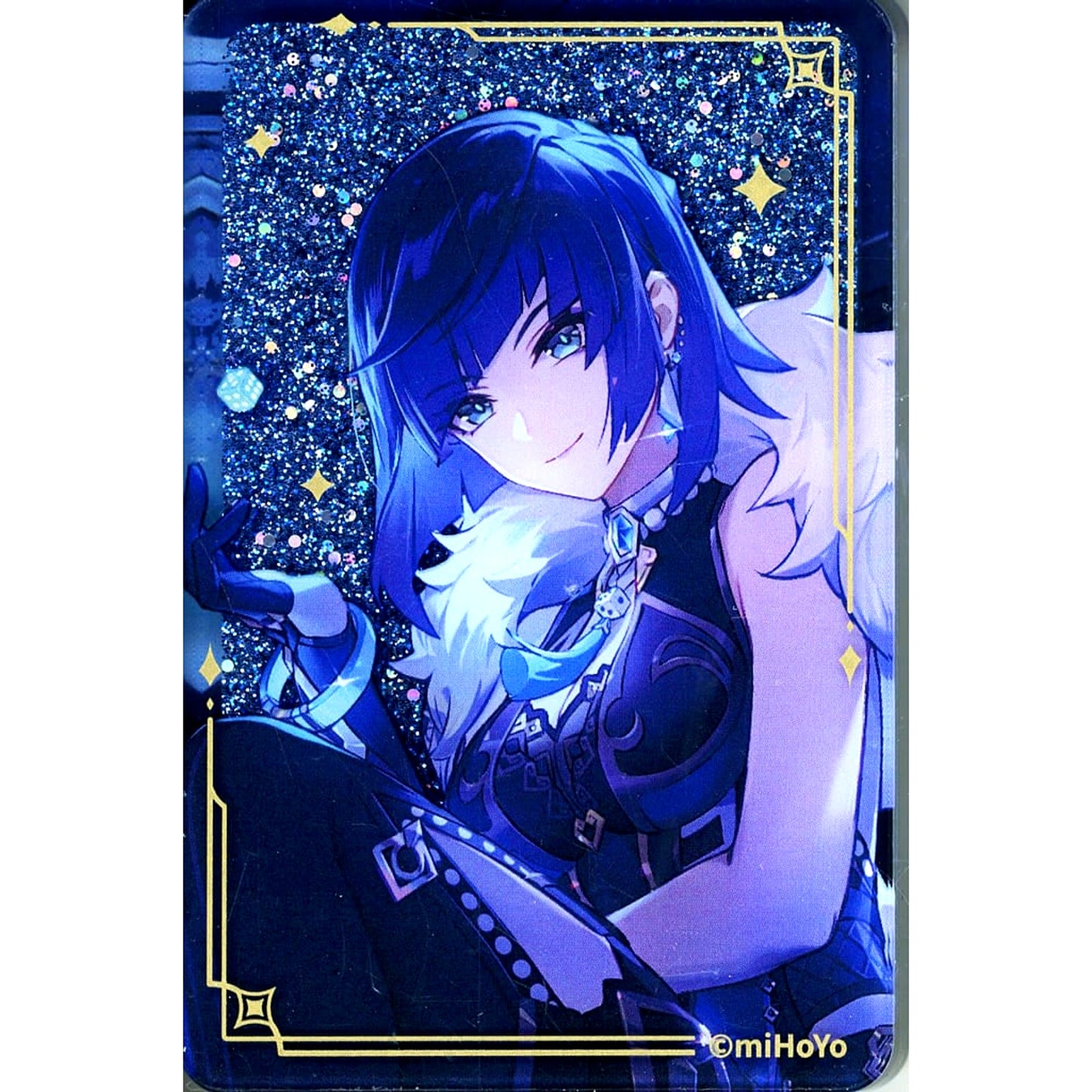 Yelan Genshin Impact Anecdotes Series Glitter Acrylic Block [USED]