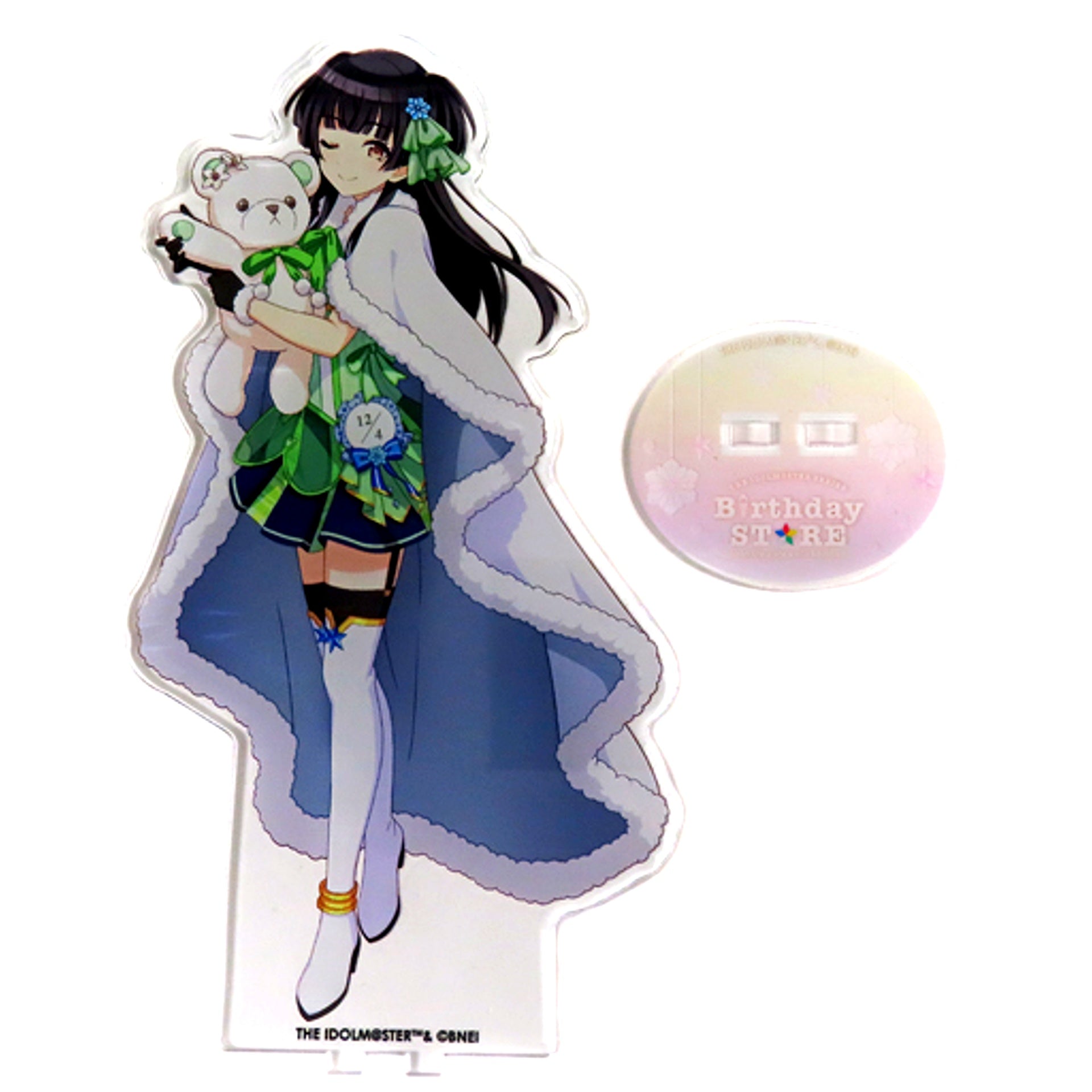 Fuyuko Mayuzumi THE IDOLM@STER SERIES Drawn Acrylic Stand Birthday STORE December [USED]