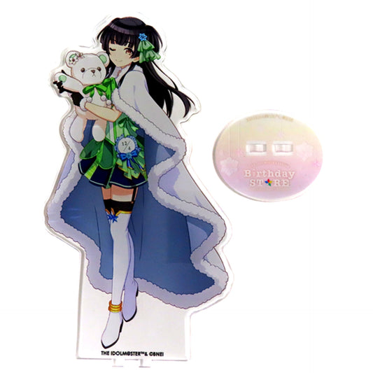 Fuyuko Mayuzumi THE IDOLM@STER SERIES Drawn Acrylic Stand Birthday STORE December [USED]