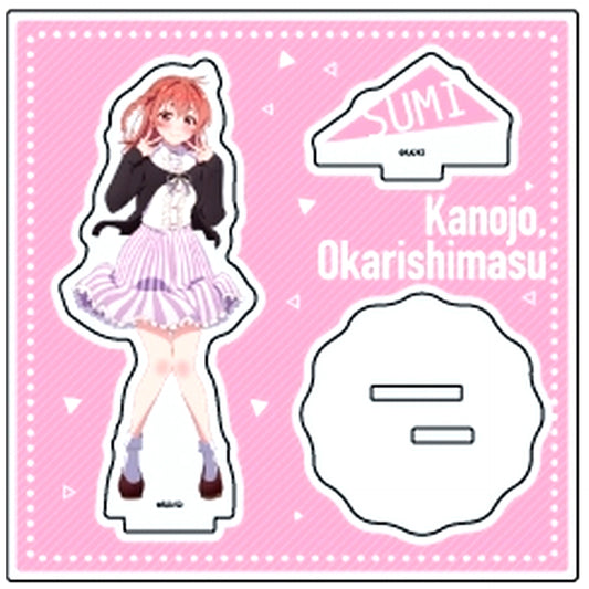 32 Sumi Sakurasawa Official Illustration Acrylic Figure Plate Rent-A-Girlfriend [USED]