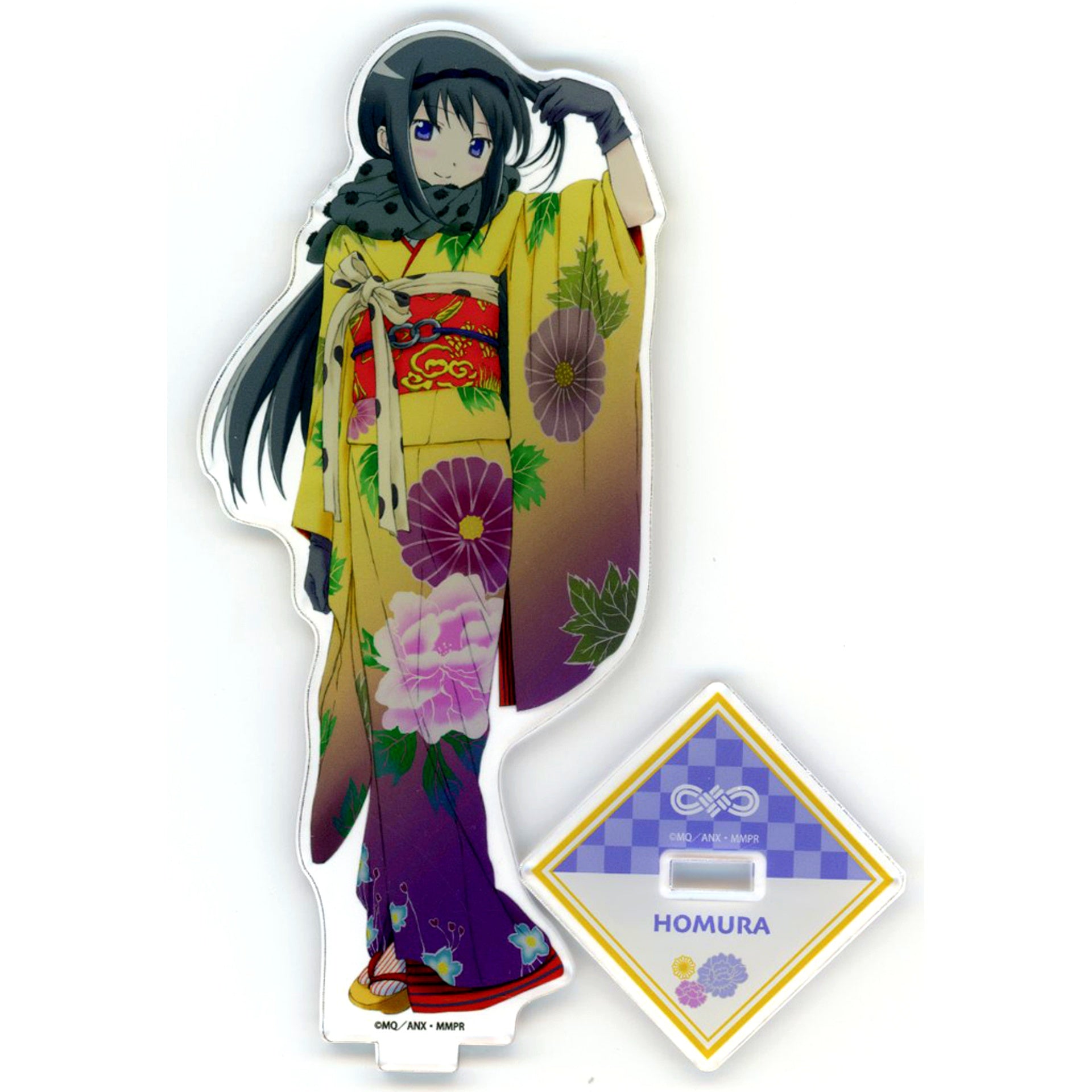 Homura Akemi B Prize Puella Magi Madoka Magica the Movie Rebellion Big Acrylic Stand Aniplex Online Kuji [USED]