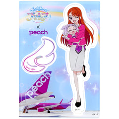 Ageha Hijiri Hirogaru Sky! Precure x Peach Acrylic Stand [USED]