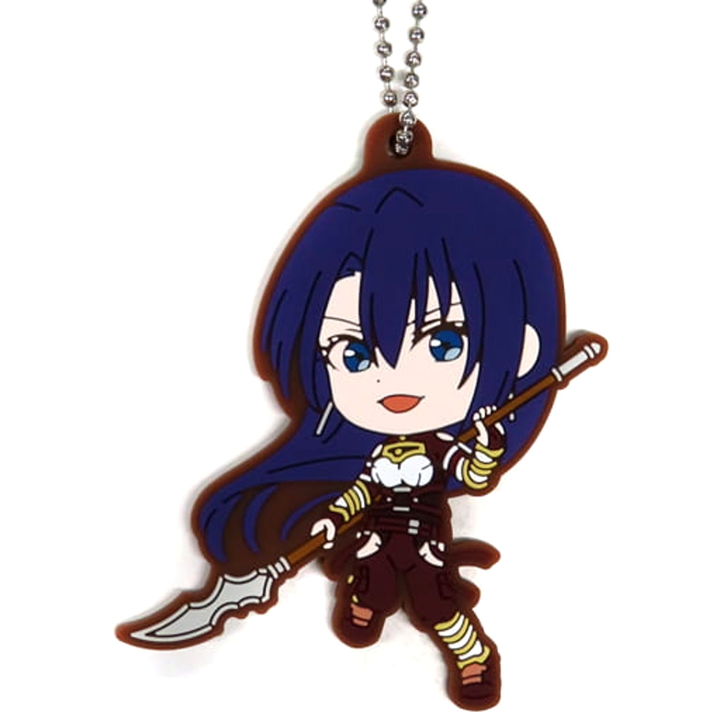 Shangri-La Frontier Arthur Pencilgon Ichiban Kuji Rubber Keychain Kyun Chara Illustrations Prize I Keychains [USED]
