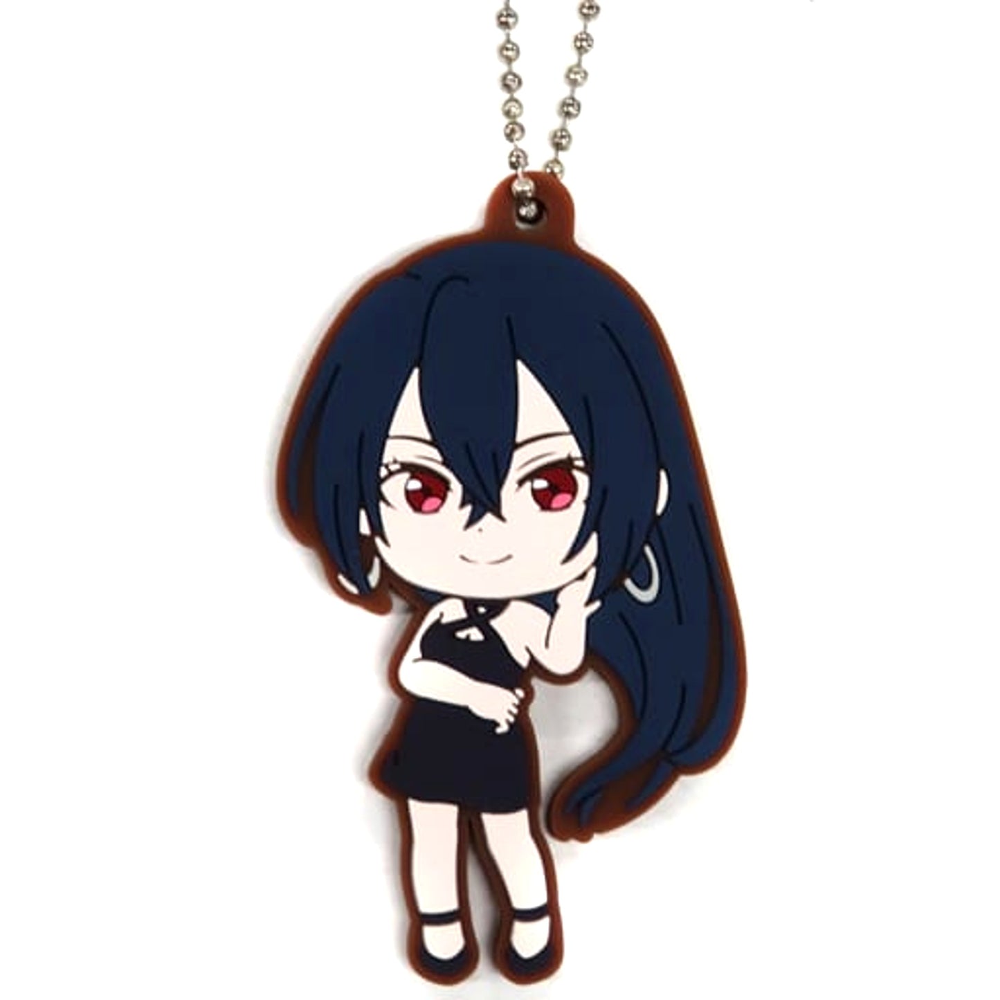 Shangri-La Frontier Towa Amane Ichiban Kuji Rubber Keychain Kyun Chara Illustrations Prize I Keychains [USED]