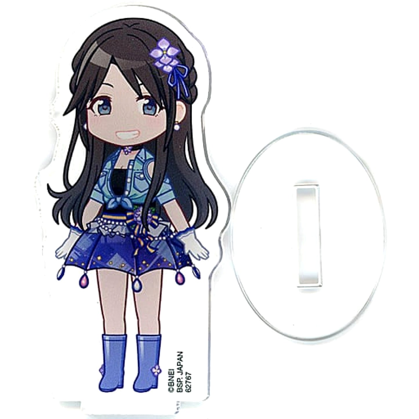THE IDOLM@STER Shiny Colors Yuika Mitsumine Ichiban Kuji Chibi Chara Acrylic Stand Prize M [USED]