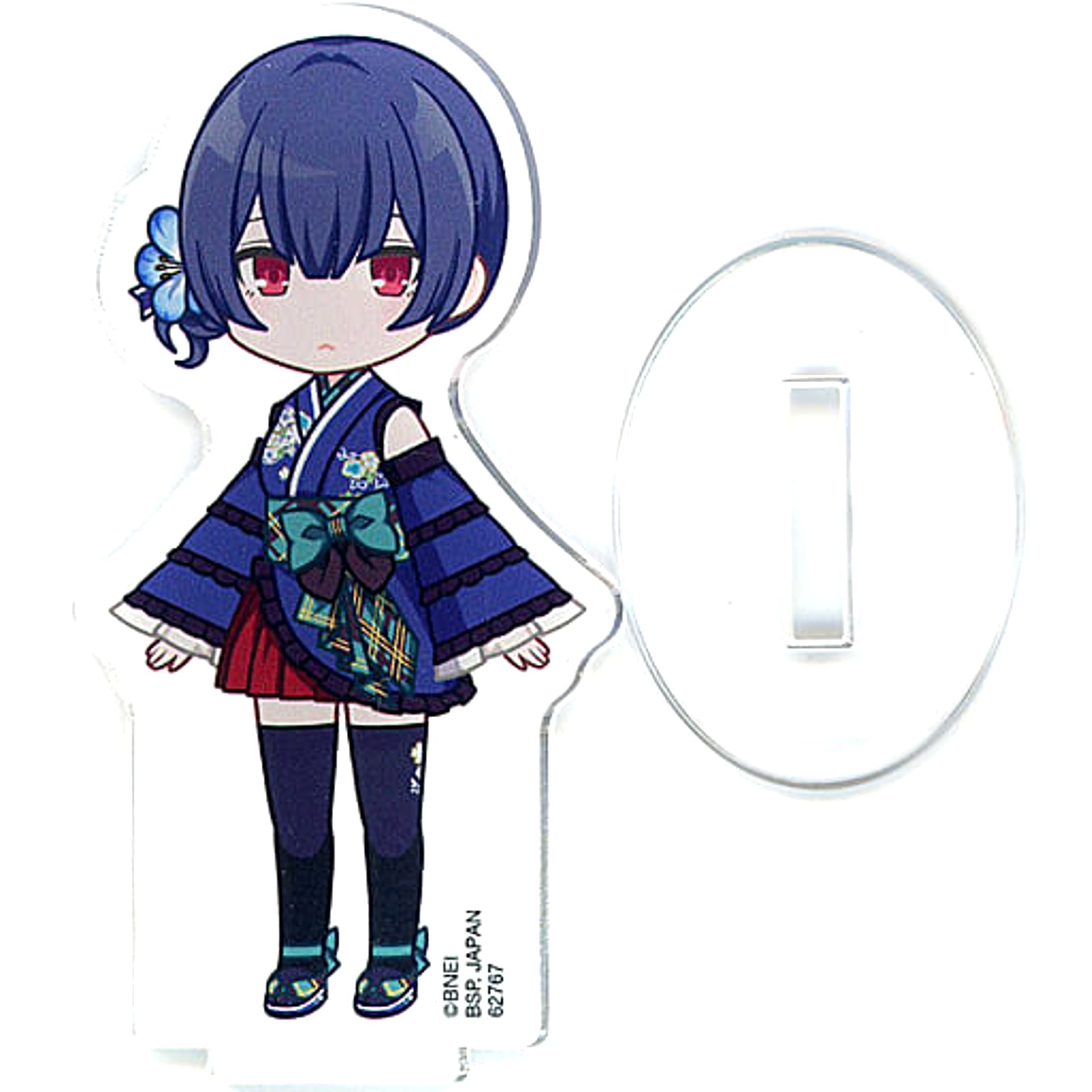 THE IDOLM@STER Shiny Colors Rinze Morino Ichiban Kuji Chibi Chara Acrylic Stand Prize M Acrylic Stands [USED]