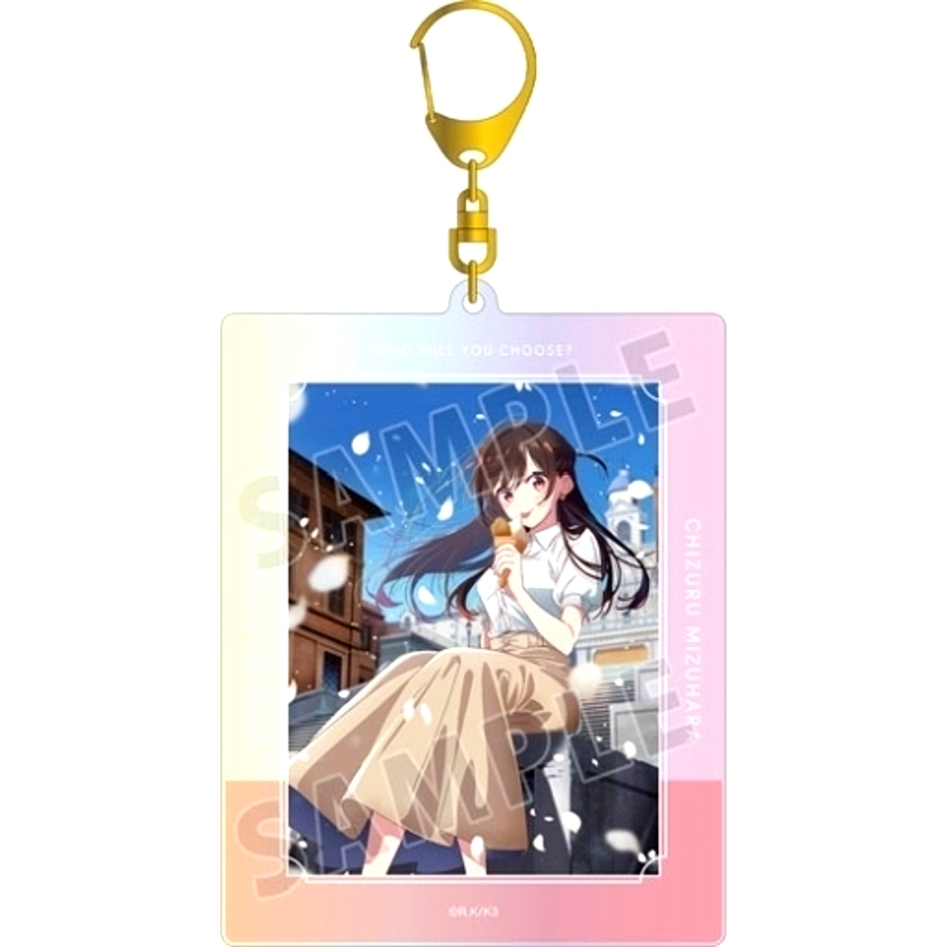 Chizuru Mizuhara Rent-A-Girlfriend Aurora BIG Acrylic Keychain [USED]