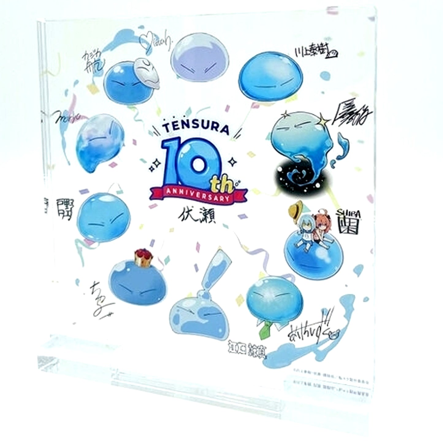 Rimuru That Time I Got Reincarnated as a Slime 10th Key Visual Acrylic Block [USED]