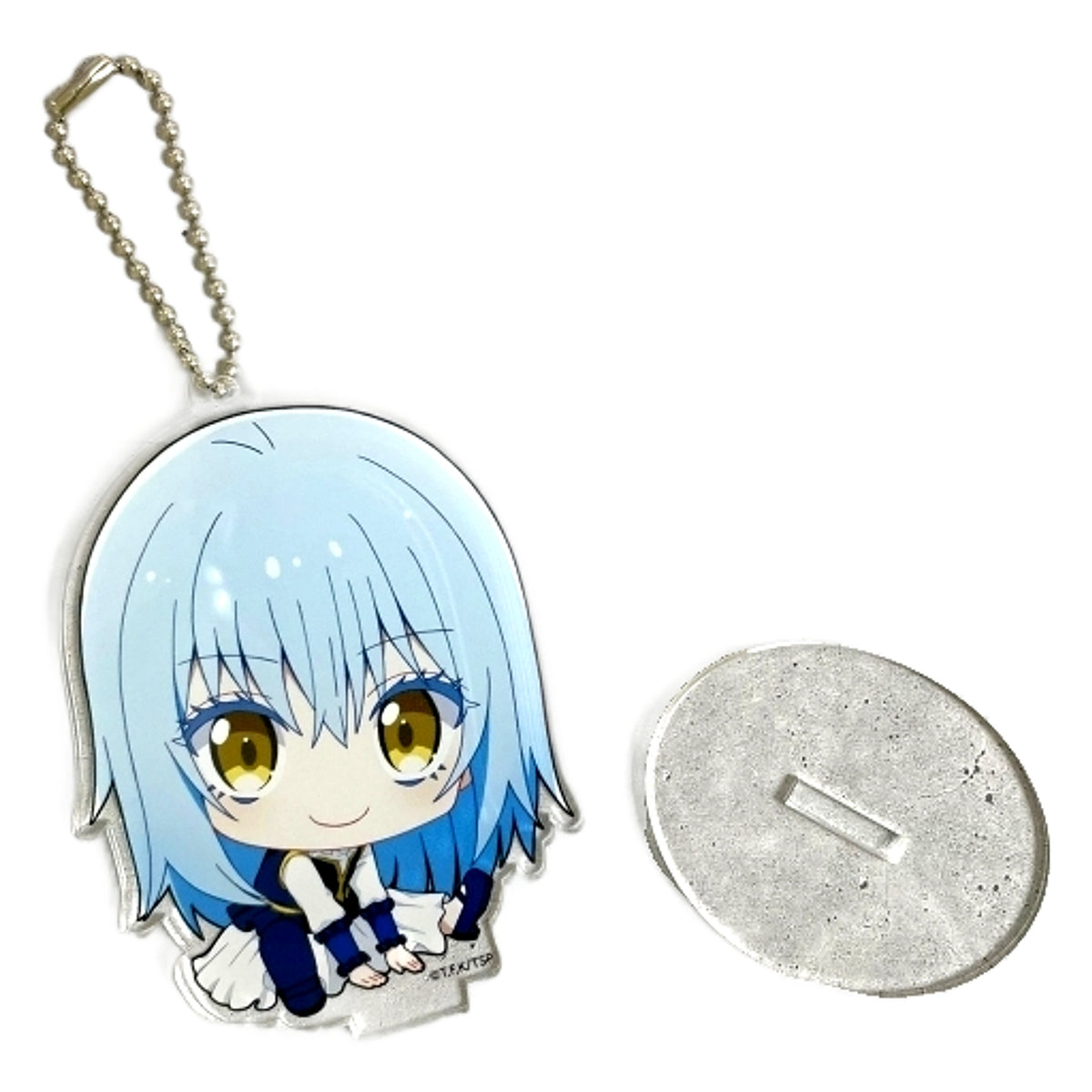 That Time I Got Reincarnated as a Slime: Visions of Coleus Rimuru Mini Character Big Acrylic Keychain Keychains [USED]