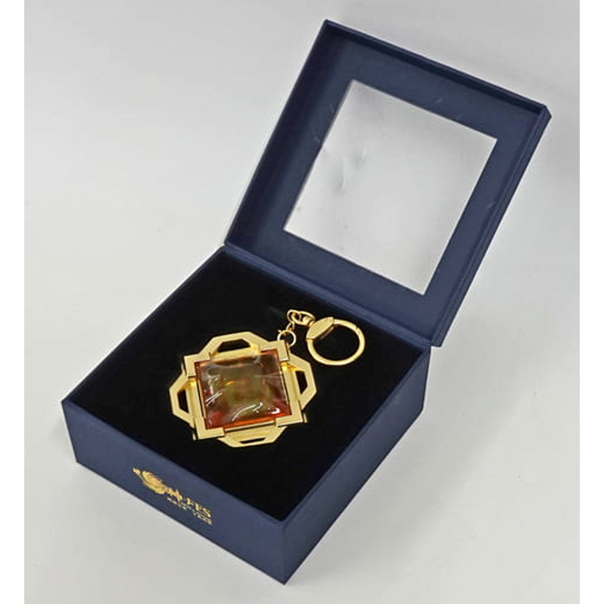 Genshin Liyue Stone 2023 Carnival Reunion Series Vision Keychain Genshin FES 2023 in Shanghai Across the Mortal Realm, Together Here Exclusive Keychains [USED]