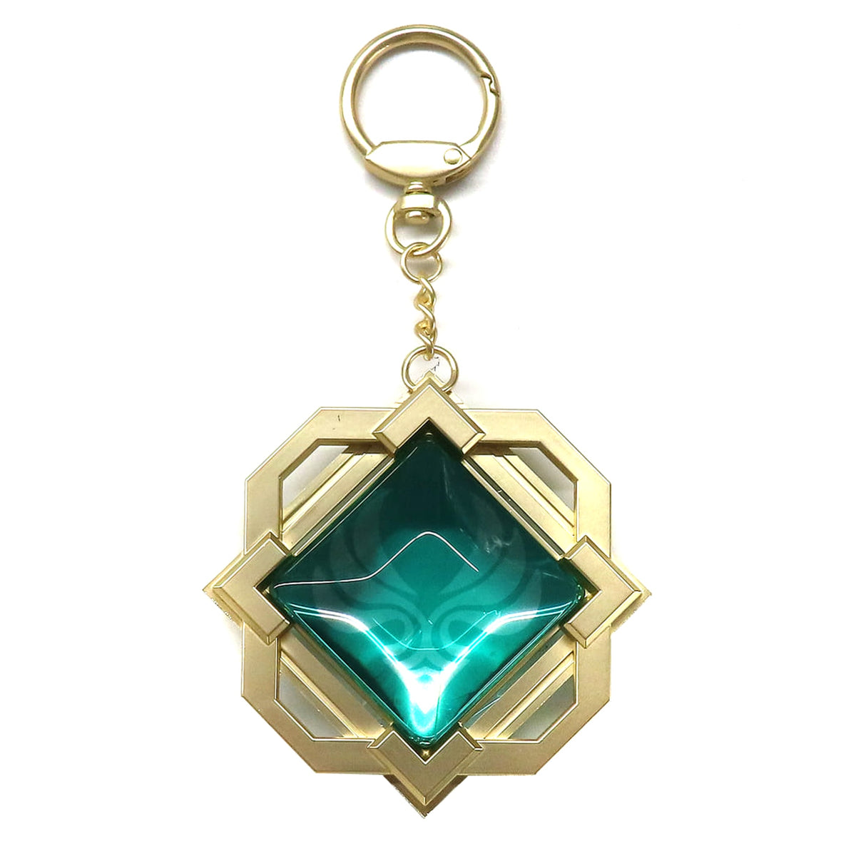 Genshin Liyue Wind 2023 Carnival Reunion Series Vision Keychain Genshin FES 2023 in Shanghai Across the Mortal Realm, Together Here Exclusive Keychains [USED]