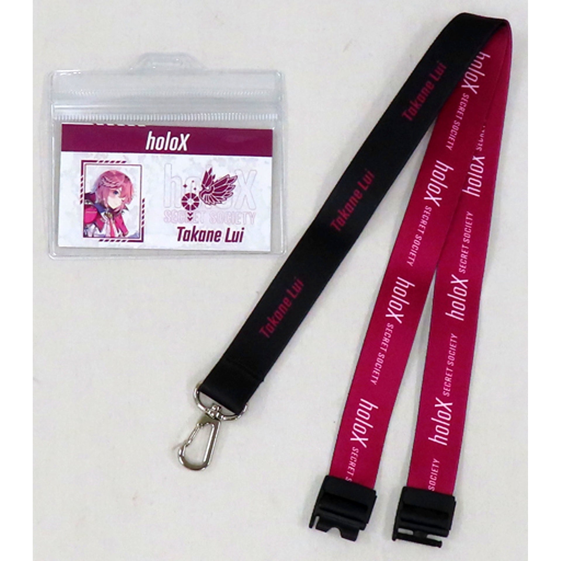 Takane Lui Hololive Neck Strap holoX Animate Conquest Fair & Only Shop 2023 [USED]