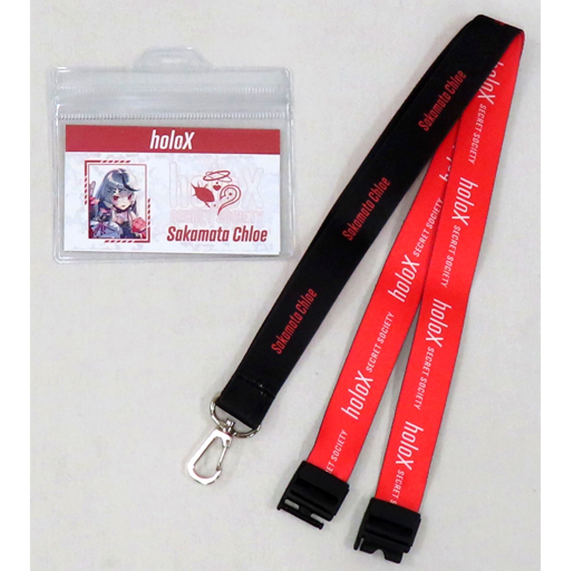 Sakamata Chloe Hololive Neck Strap holoX Animate Conquest Fair & Only Shop 2023 [USED]