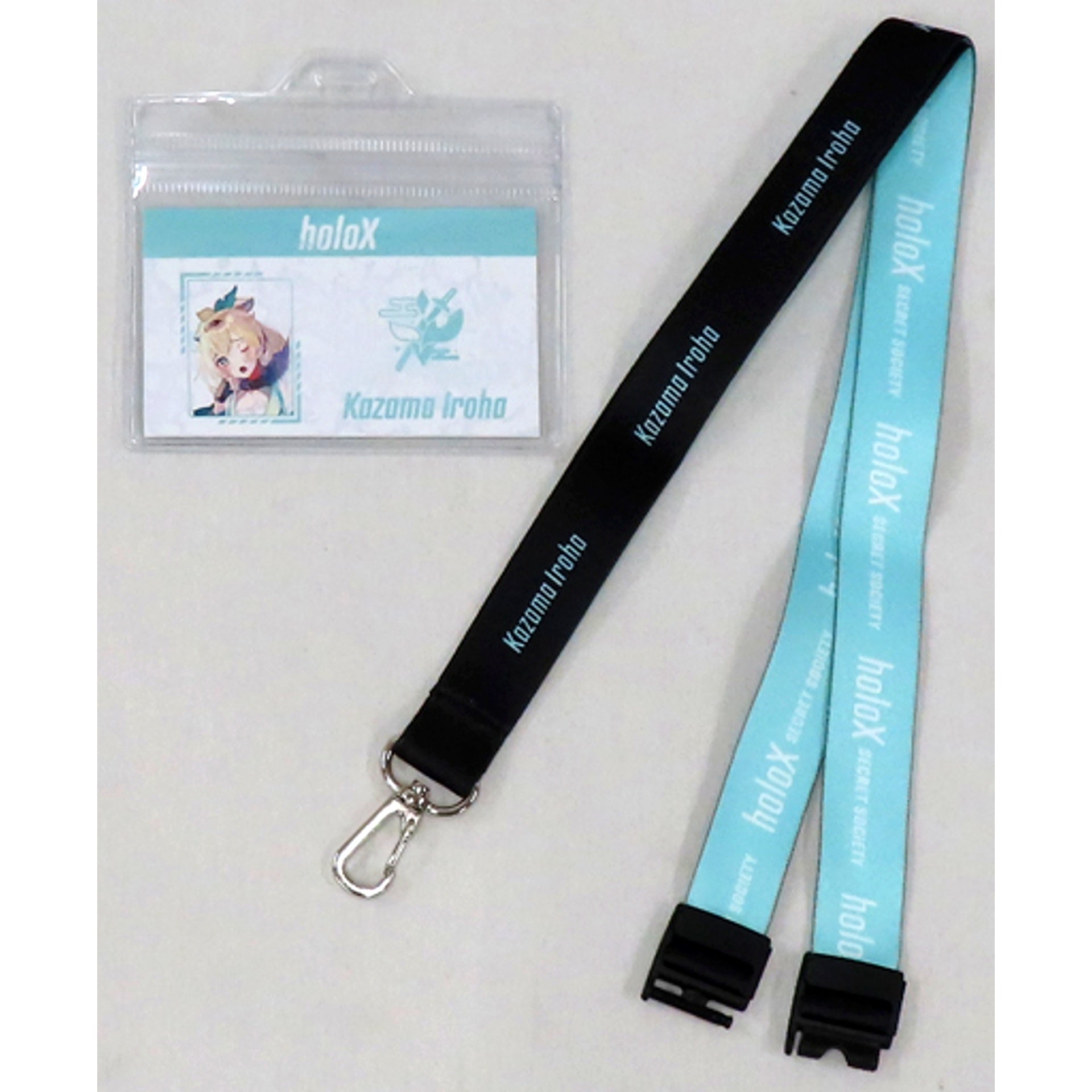 Kazama Iroha Hololive holoX Neck Strap Animate Conquest Fair Only Shop 2023 [USED]