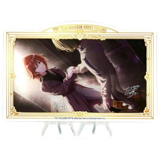 Mikoto Aketa STAGE THE IDOLM@STER Shiny Colors Acrylic Stand Official Shop Lottery Kuji Prize A [USED]