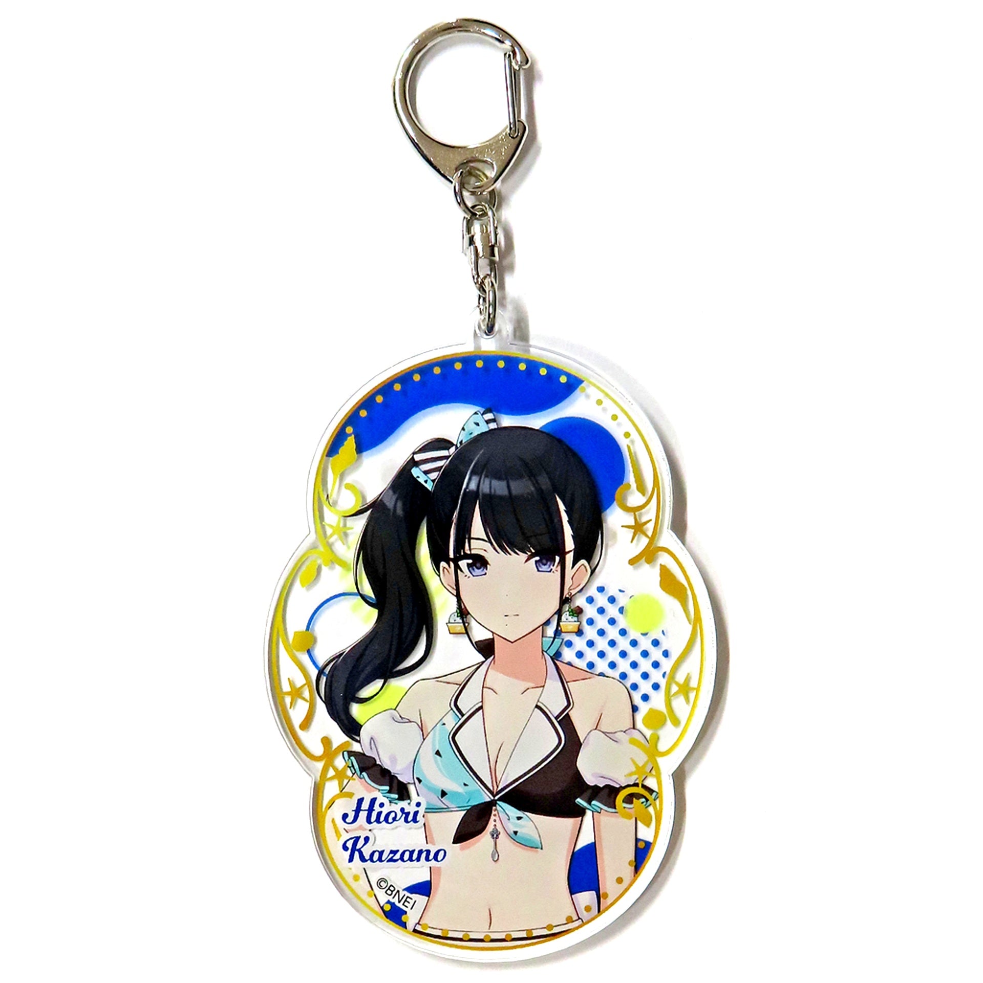 Hiori Kazano THE IDOLM@STER SHINY COLORS Acrylic Keychain Delight Summer Official Shop Lottery Kuji Prize B [USED]
