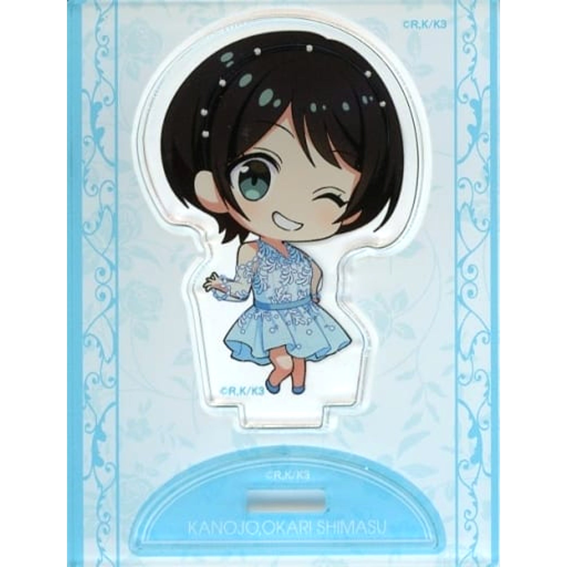 Rent-A-Girlfriend Exhibition DISCOVER Ruka Sarashina Trading Acrylic Stand Mini Character ver. Acrylic Stands [USED]