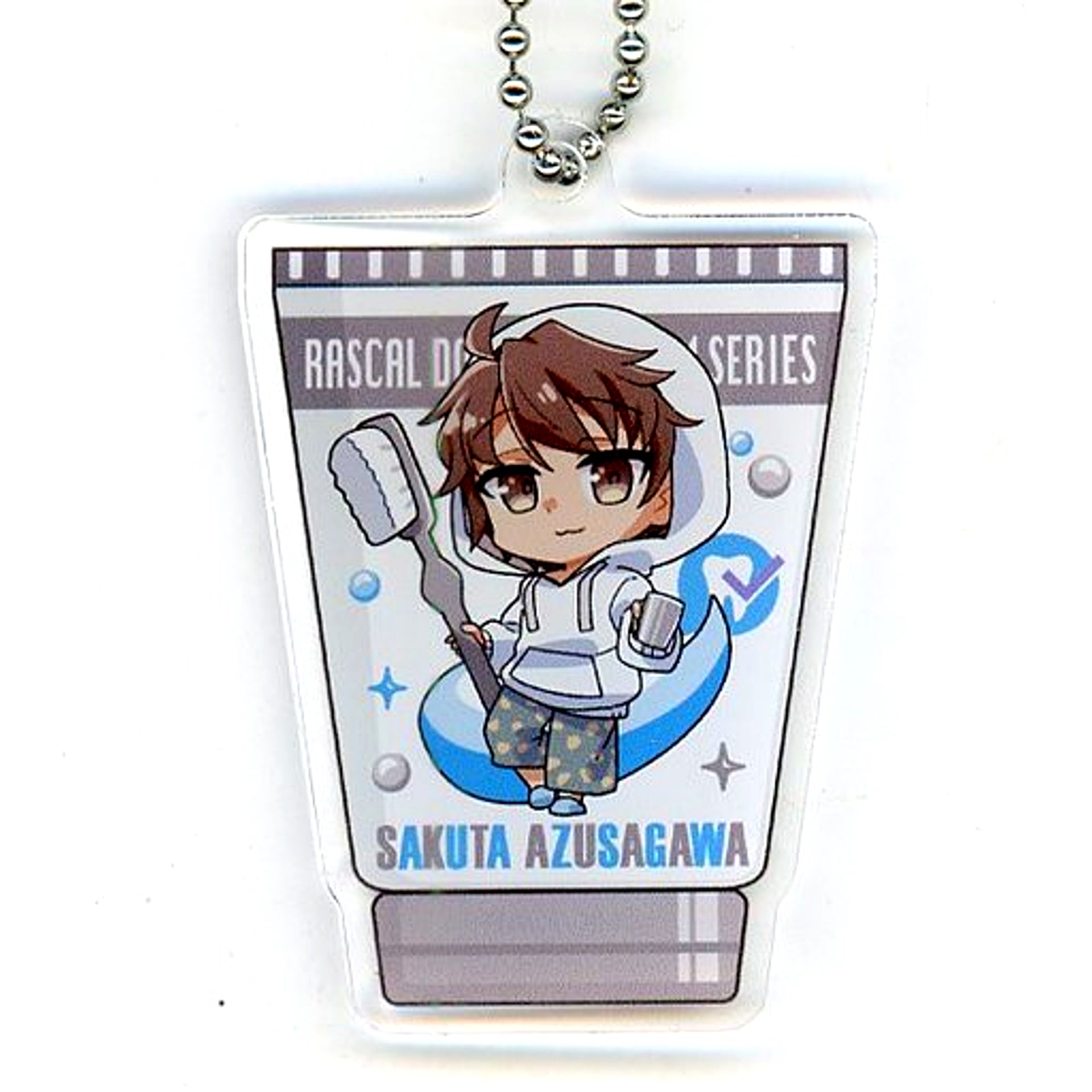 Sakuta Azusagawa Rascal Does Not Dream of a Knapsack Kid x Don Quijote Acrylic Keychain [USED]