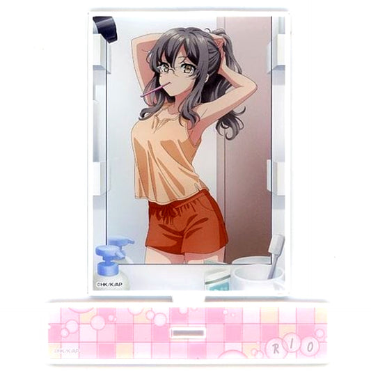 Rio Futaba Rascal Does Not Dream of a Knapsack Kid x Don Quijote Acrylic Stand Panel [USED]