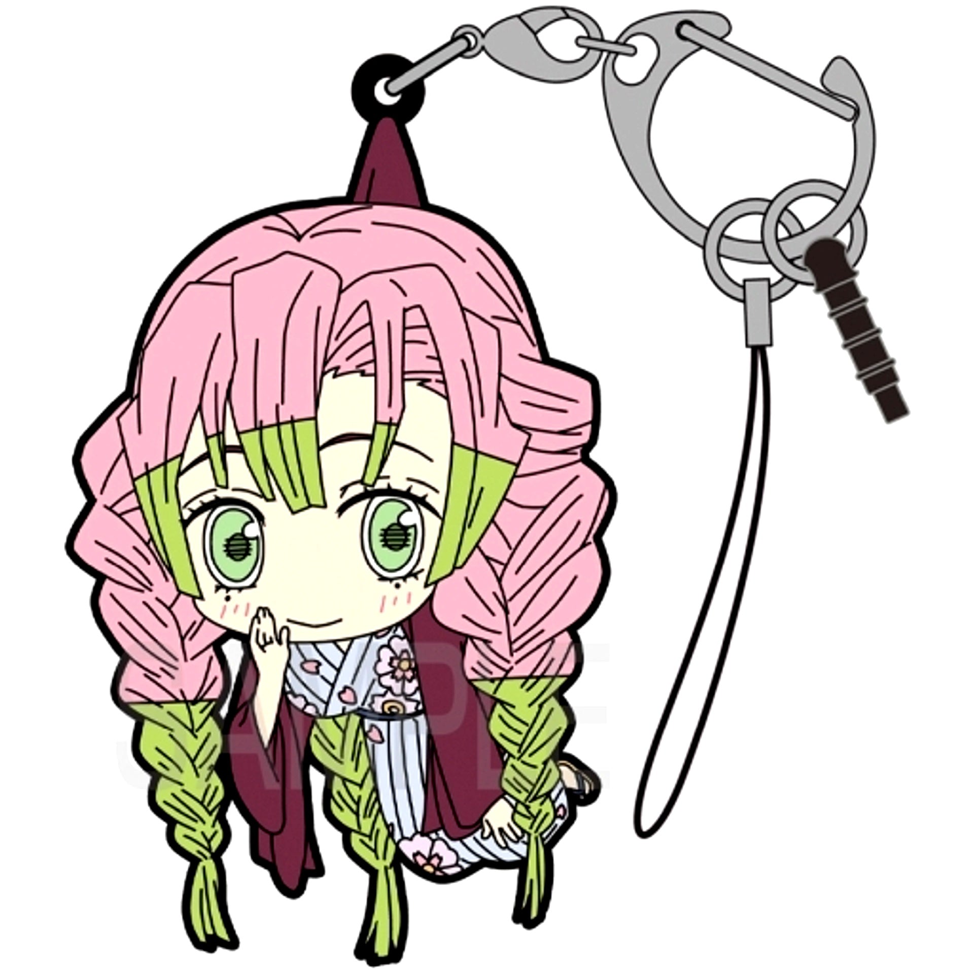 Mitsuri Kanroji Swordsmith Village Arc Ver. Demon Slayer: Kimetsu no Yaiba Tsumamare Keychain [USED]