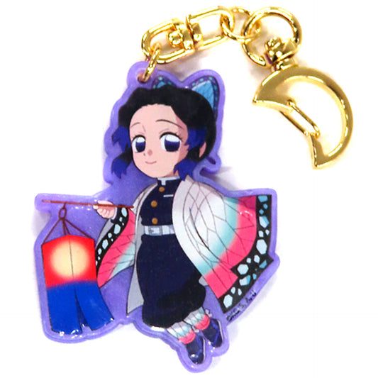 Shinobu Kocho Demon Slayer x ufotable cafe Acrylic Key Ring Korea Limited [USED]