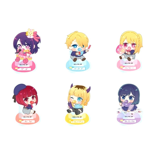 Set of 6 Oshi no Ko Babu Chara Acrylic Stand [USED]