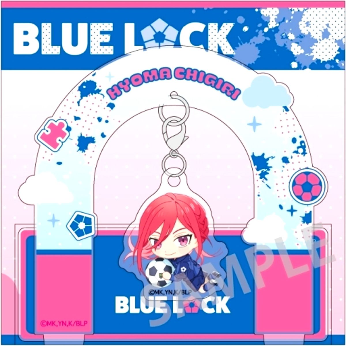 Hyoma Chigiri Dangling Acrylic Stand Okkochi Blue Lock [USED]