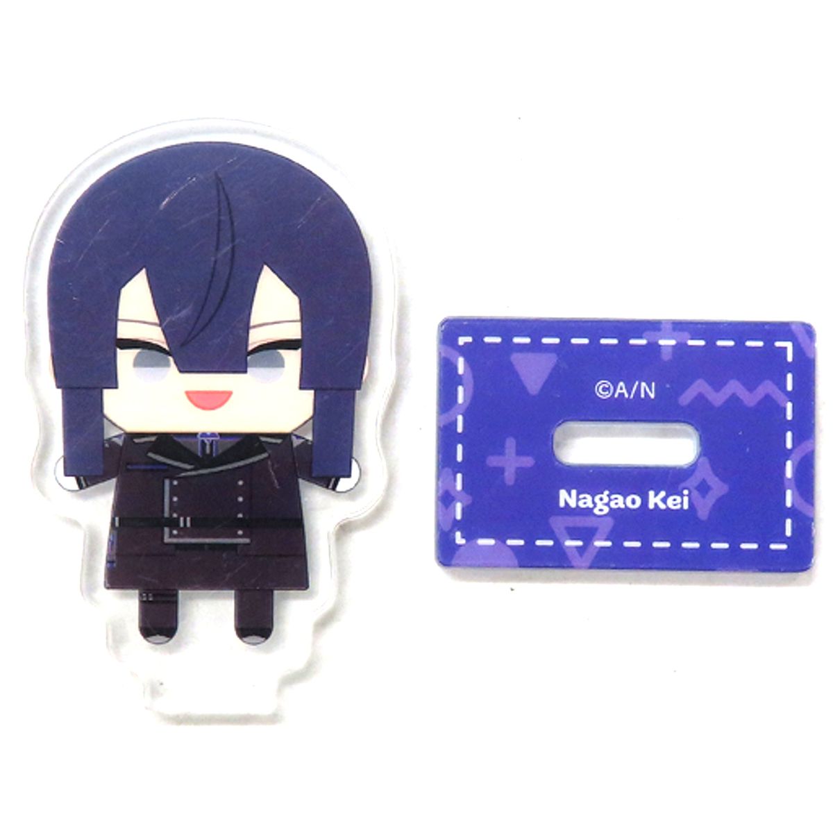 Nagao Kei Mini Acrylic Stand Virtual YouTuber Nijisanji Niji Puppet Goods animate Girls Festival 2023 [USED]