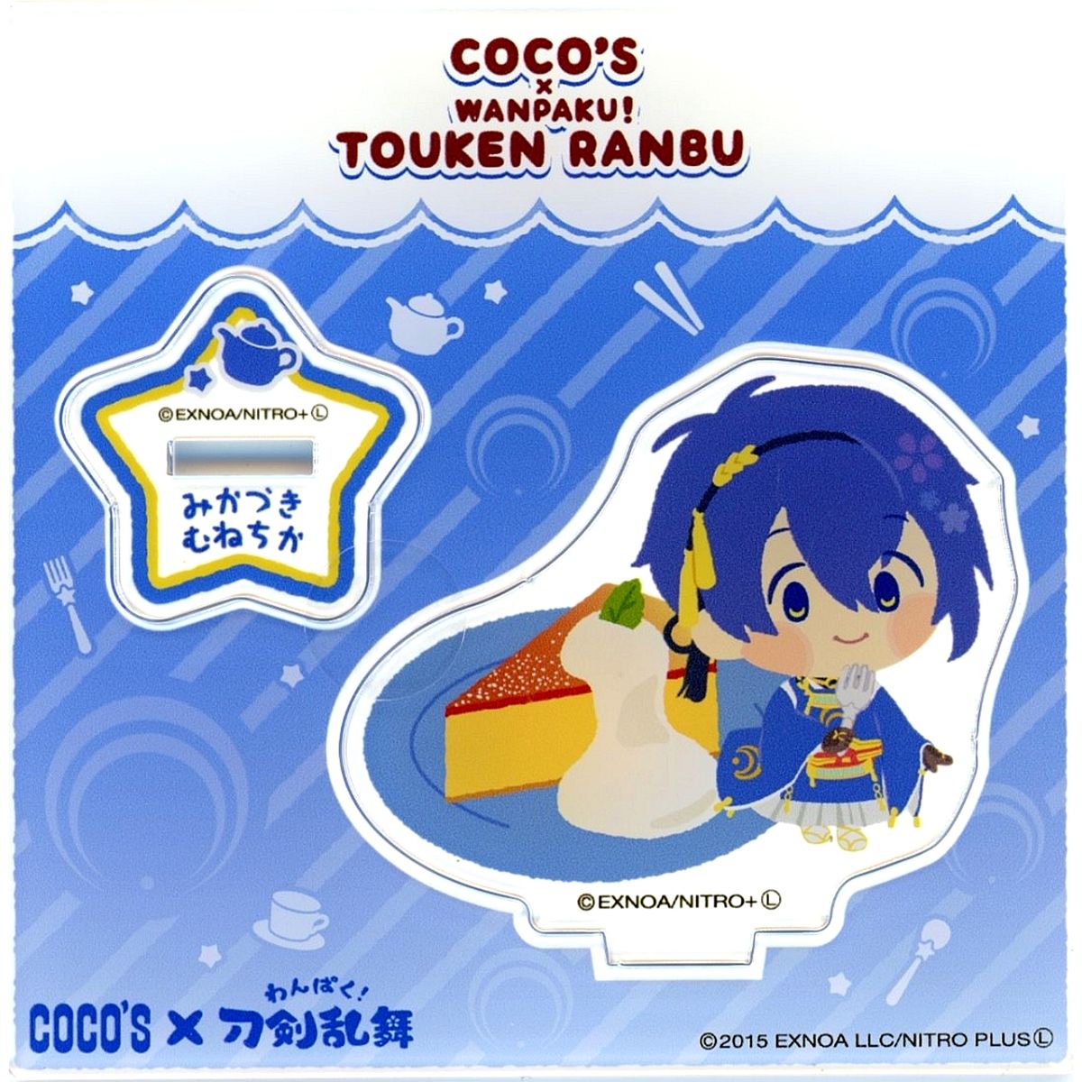 Mikazuki Munechika Wanpaku! Touken Ranbu x Cocos Original Acrylic Stand Panel Gather at Cocos Mogu Mogu Campaign [USED]