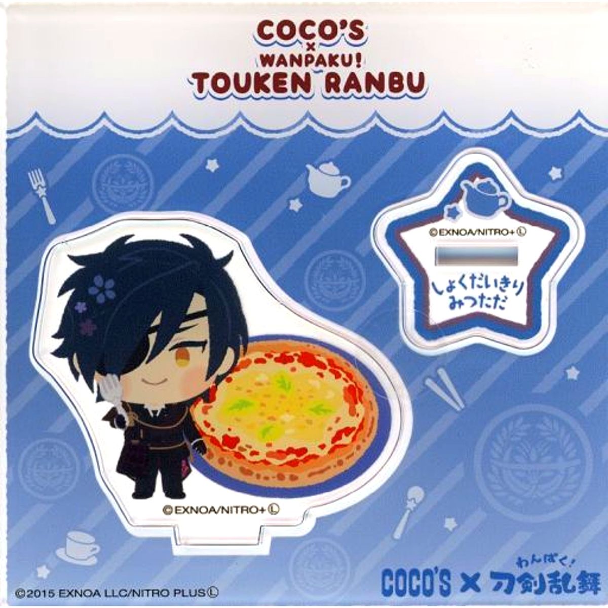 Shokudaikiri Mitsutada Wanpaku! Touken Ranbu Original Acrylic Stand Panel Coco's Collab Munch Munch Campaign [USED]