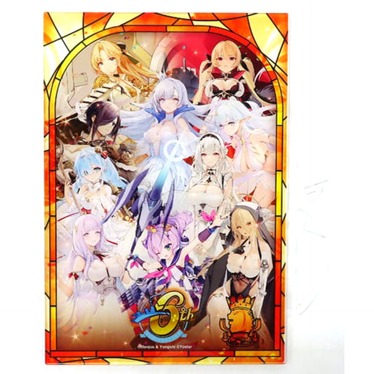 Royal Navy 003. 6th Anniversary Acrylic Plate Azur Lane 6th Anniversary Fes [USED]