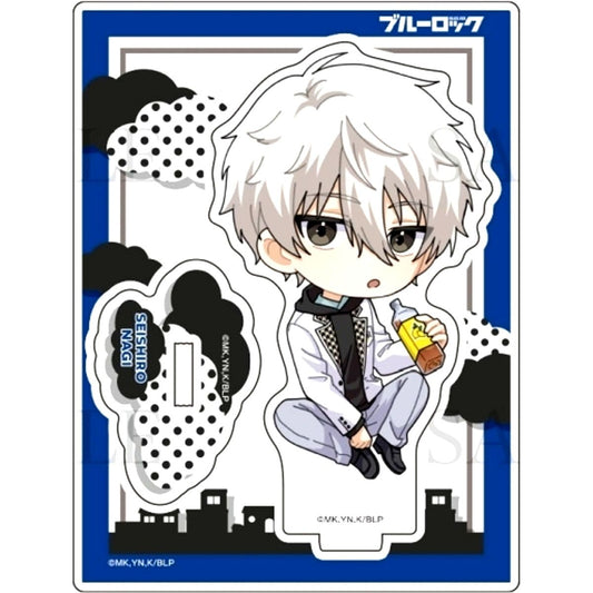 Seishiro Nagi Blue Lock Eat!s Mini Character Acrylic Stand x New Days [USED]