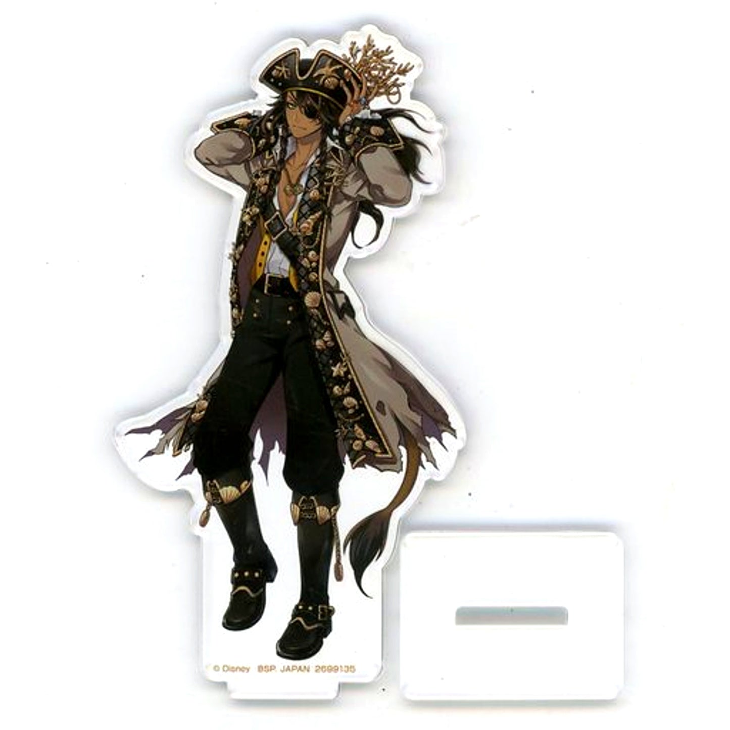 Leona Kingscholar Scary Monsters! Acrylic Plate with Stand Vol.1 Disney Twisted-Wonderland Namco Limited [USED]