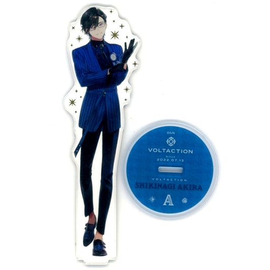 Shikinagi Akira VOLTACTION Acrylic Stand Virtual YouTuber Nijisanji VOLTACTION Half Anniversary [USED]