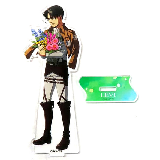 Levi Ackerman Adult Attack on Titan Acrylic Stand past and future ver. Animate Limited [USED]