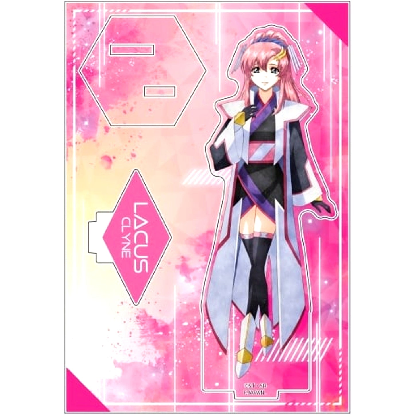 Lacus Clyne Mobile Suit Gundam SEED FREEDOM Wet Color Series Acrylic Stand [USED]