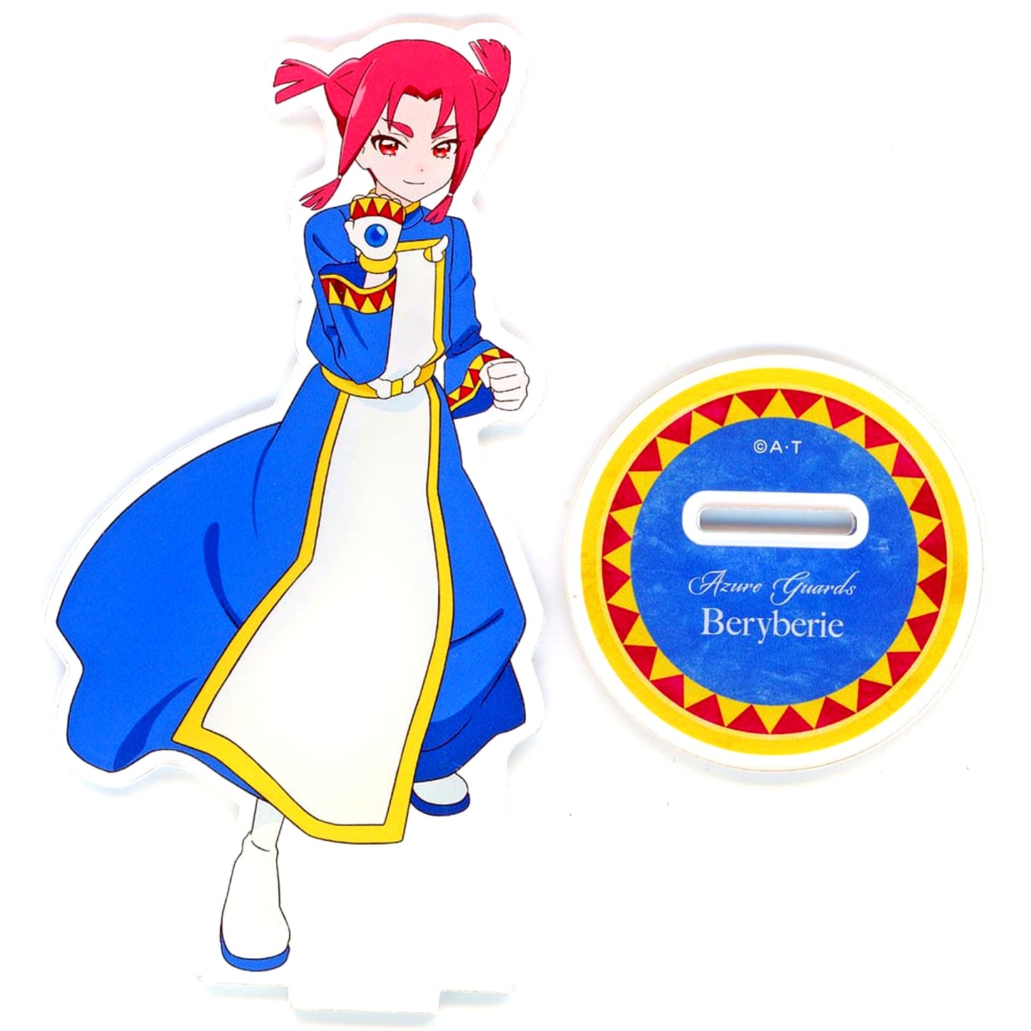 Berry Berry Soaring Sky! Pretty Cure Acrylic Stand Blue Guard Squad Pretty Store Limited [USED]