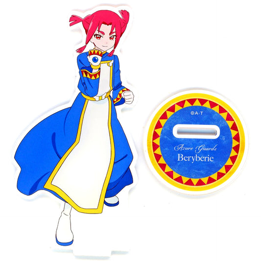 Berry Berry Soaring Sky! Pretty Cure Acrylic Stand Blue Guard Squad Pretty Store Limited [USED]