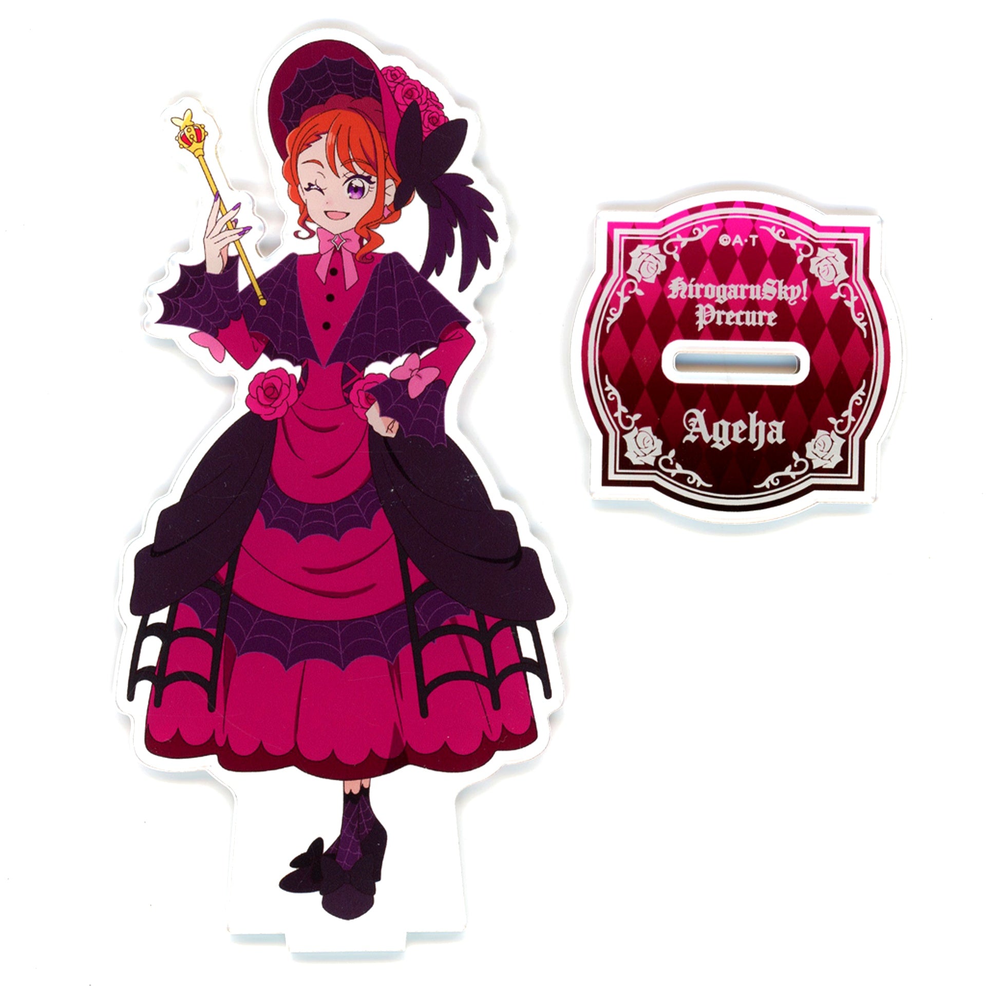 Ageha Hijiri Gothic Halloween party Acrylic Stand Hirogaru Sky! Precure Pretty Store Limited [USED]